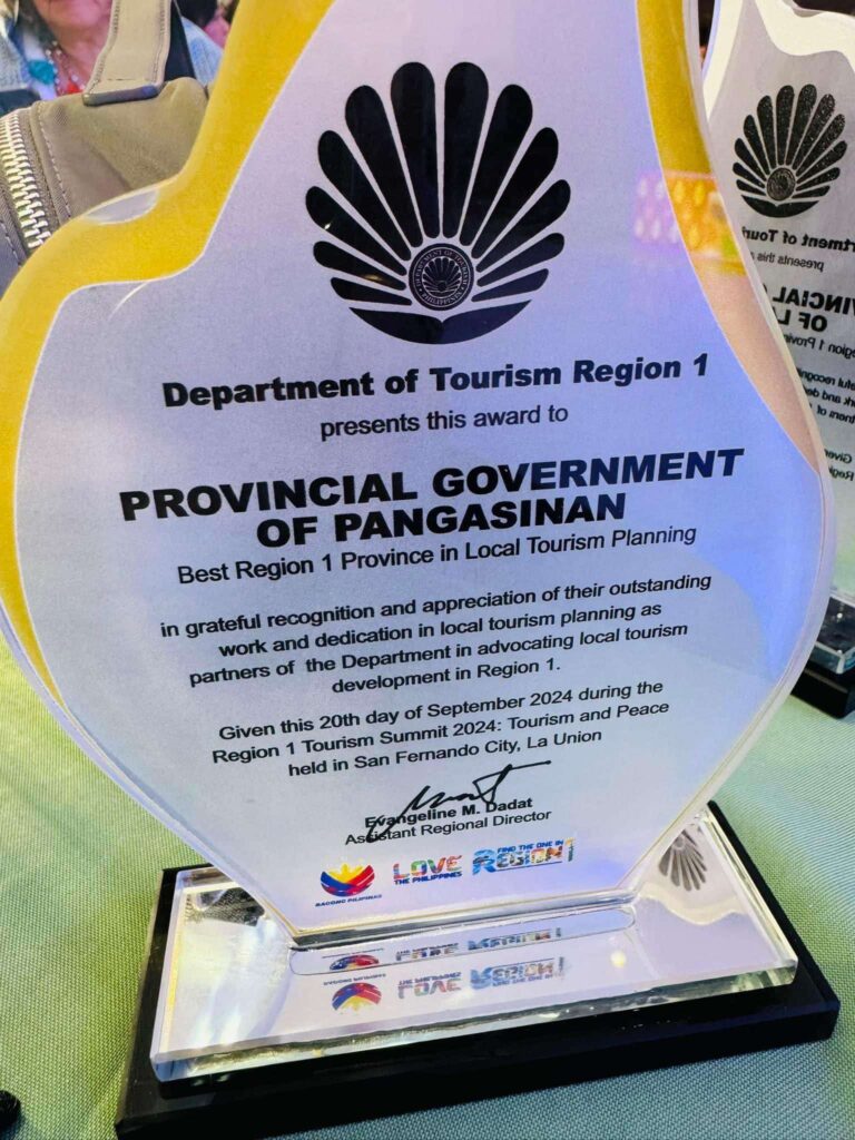 Pangasinan Leads in Regional Tourism Innovation