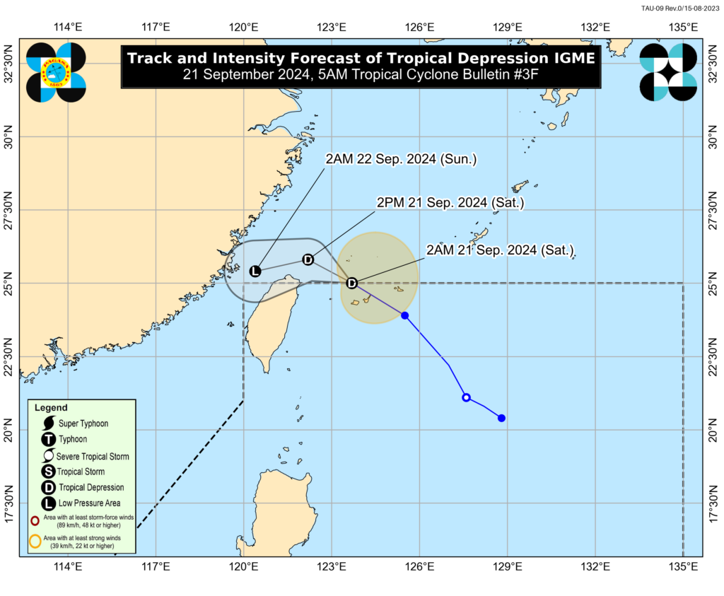 Tropical Depression Igme Exits, Monsoon Rains Persist