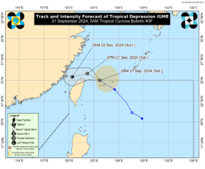 Tropical Depression Igme Exits, Monsoon Rains Persist