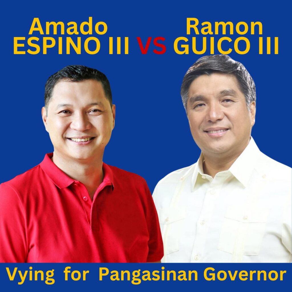 Guico at Espino, Maghaharap Muli: Matinding Labanan para sa Gobernador ng Pangasinan sa Eleksyon 2025Guico at Espino, Maghaharap Muli: Matinding Labanan para sa Gobernador ng Pangasinan sa Eleksyon 2025