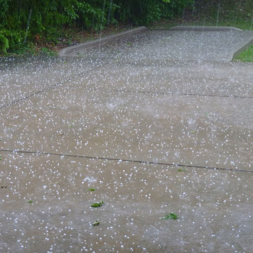 Biglaang Pag-ulan ng Yelo, Tumama sa Dagupan City